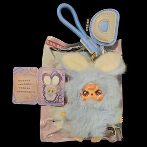 Special Eyed Blue Super Mini D Bunny Plushy Keychain- Confirmed